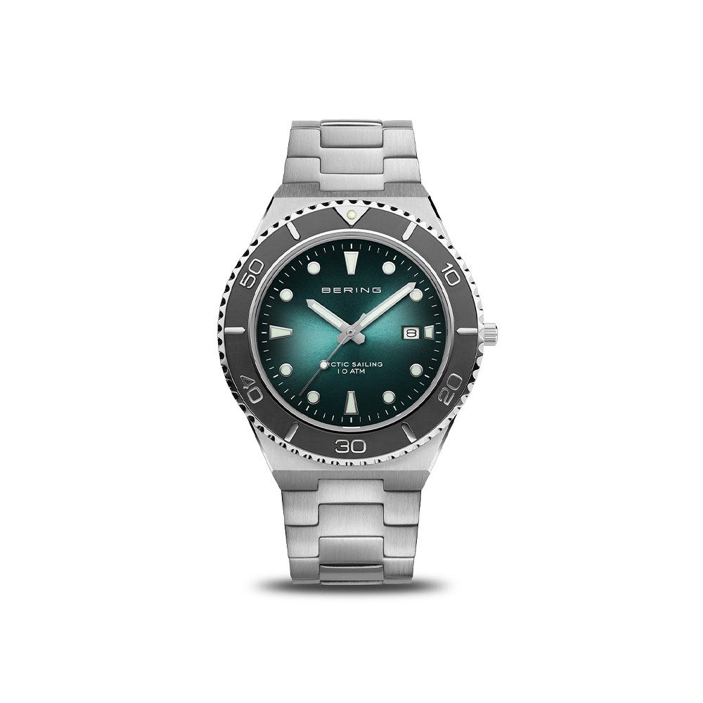 Quarzuhr Bering Classic silber poliert/gebürstet 18940-708 18940-708