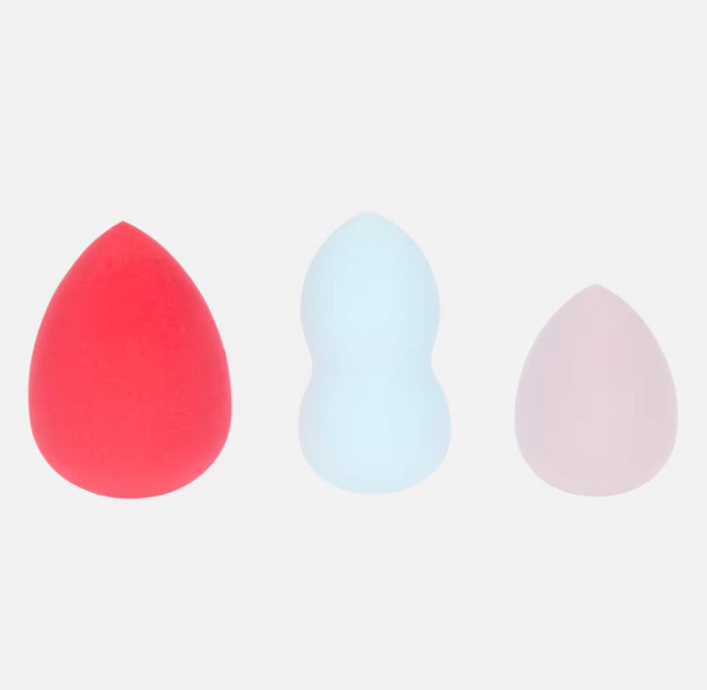Spectrum Schwämmchen Make-Up-Blender Beauty Sponges Make-up-Schwämme, Set, 12 tlg., Set