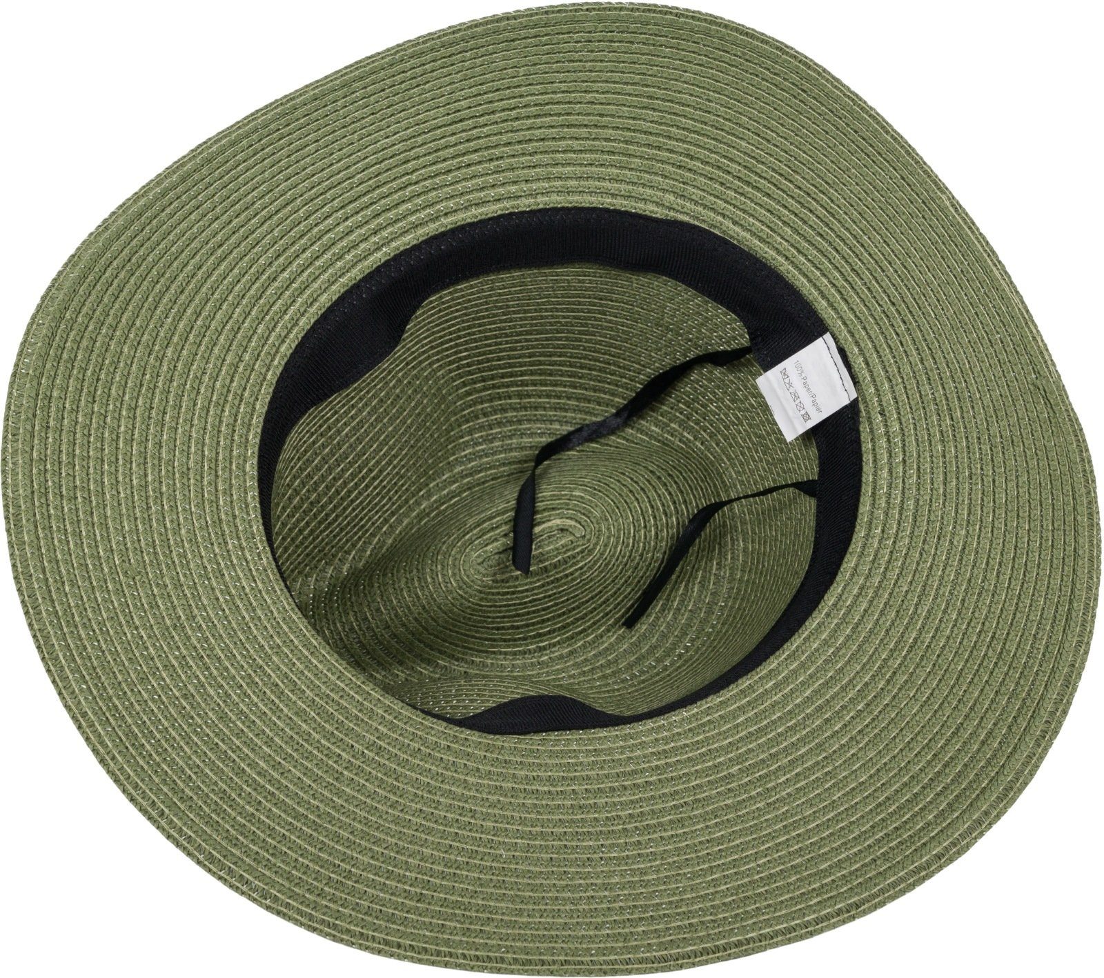 styleBREAKER Sonnenhut Panama Strohhut - Knautschhut (1-St)