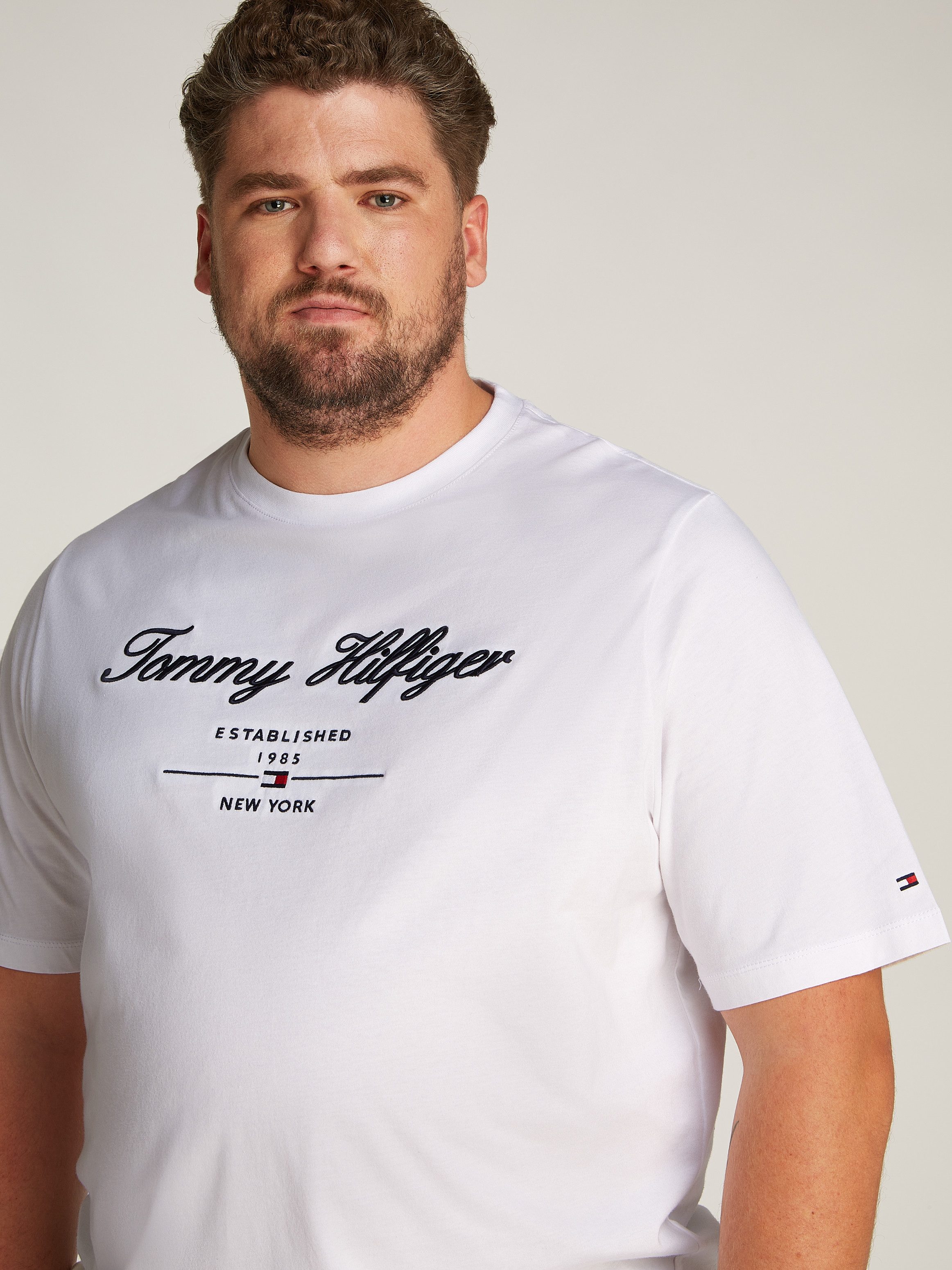 Tommy Hilfiger Big & Tall Rundhalsshirt günstig online kaufen