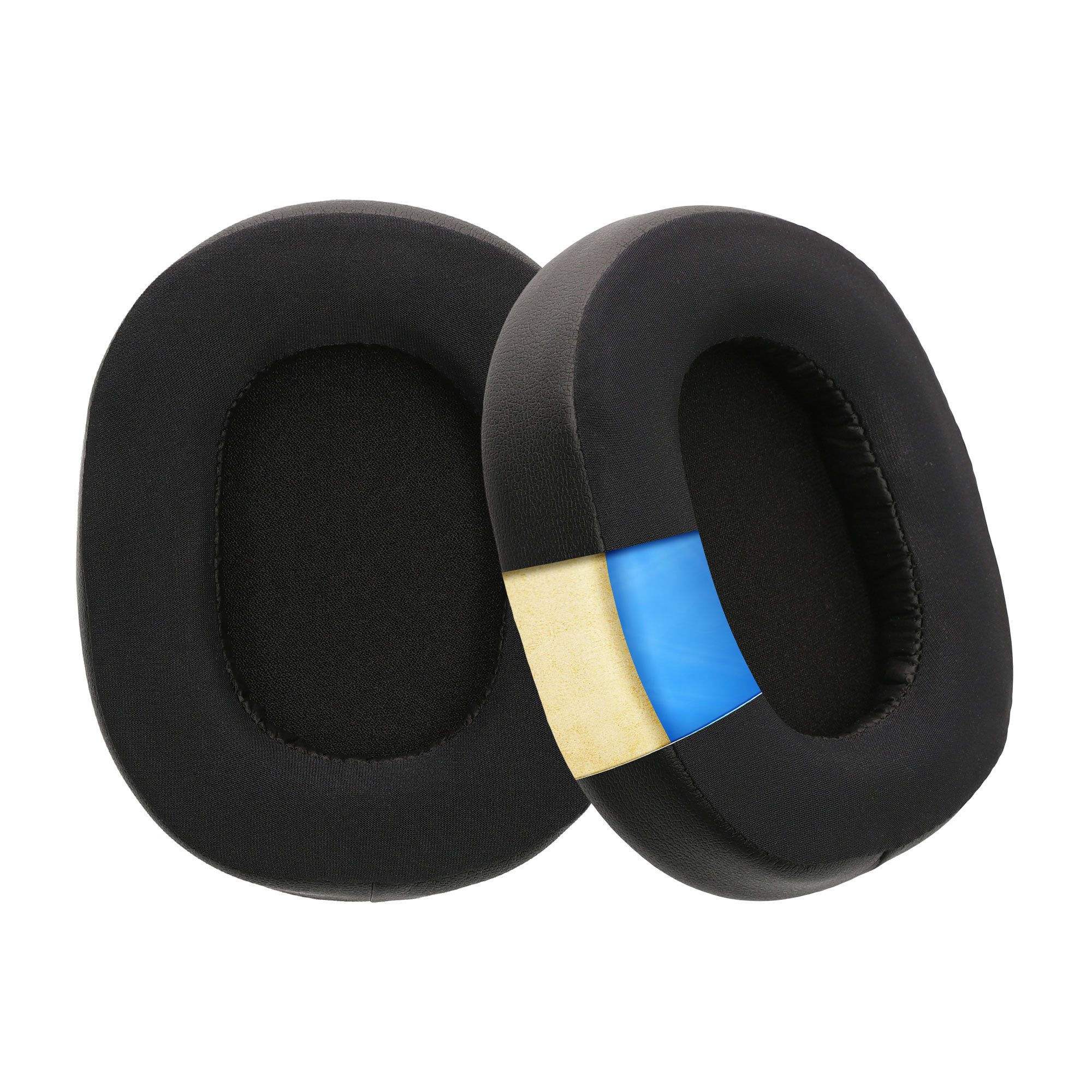 kwmobile 2x Ohr Polster für Razer BlackShark V2 Pro (2023) HiFi-Kopfhörer (Ohrpolster Kopfhörer Kunstleder für Over Ear Headphones Cooling Effekt)