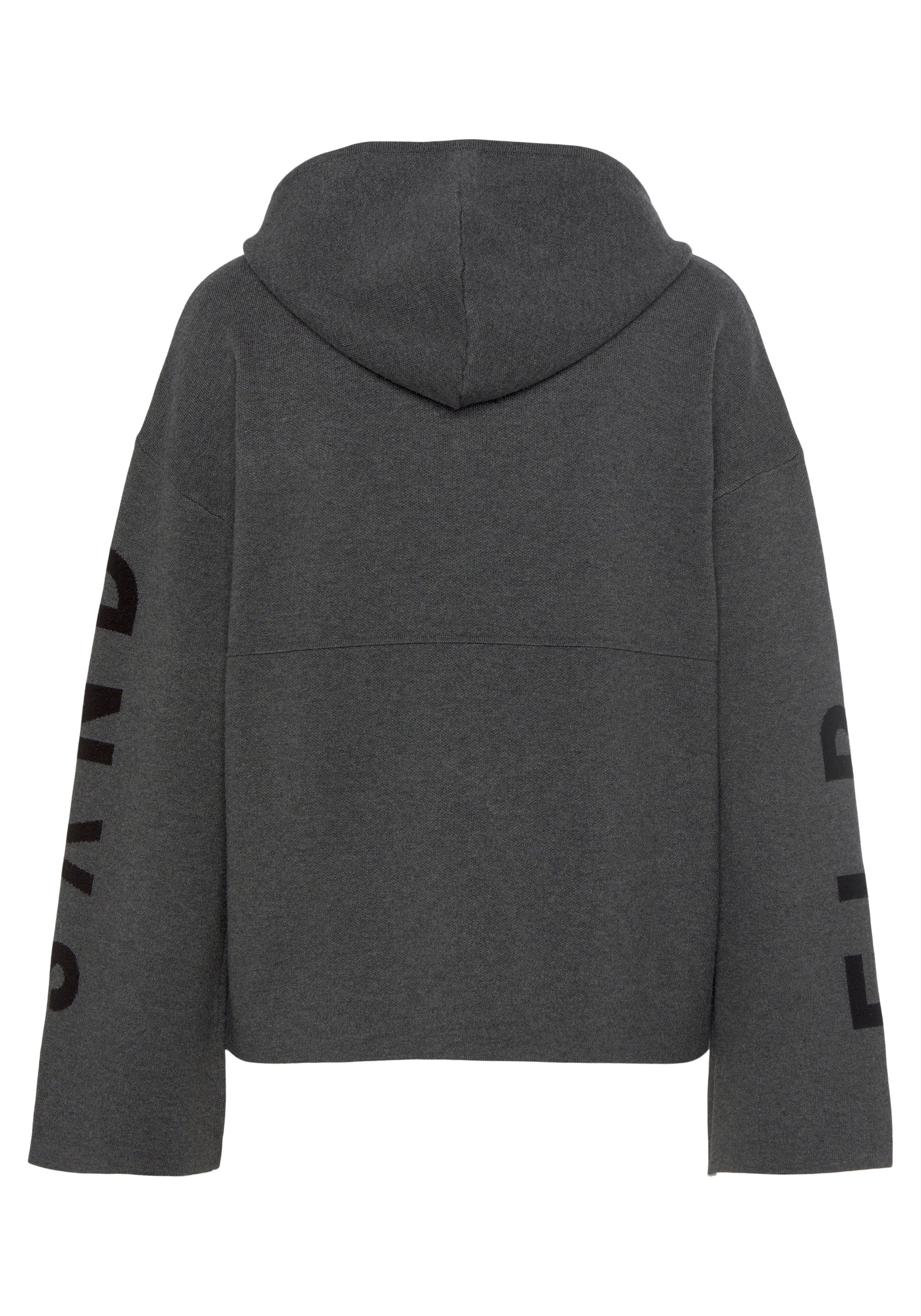 Elbsand Kapuzenpullover mit Logostickerei, Loungewear