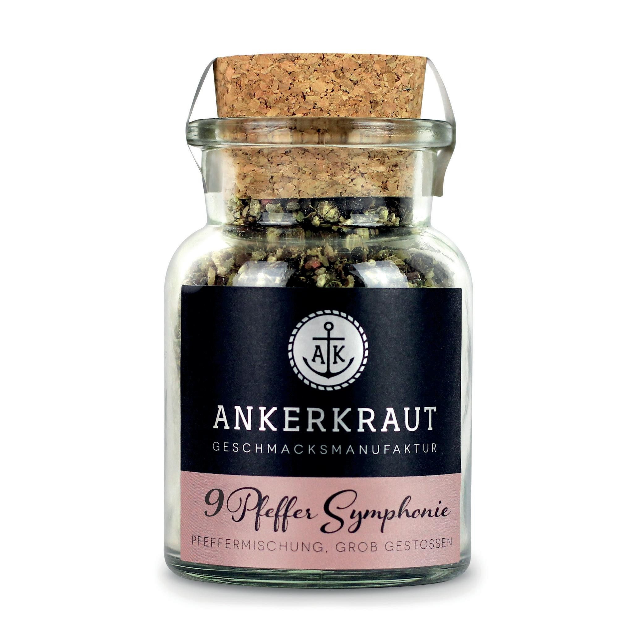 Ankerkraut Gewürz 9-Pfeffer-Symphonie, Ankerkraut 9-Pfeffer-Symphonie - Gewürzmischung Pfeffer