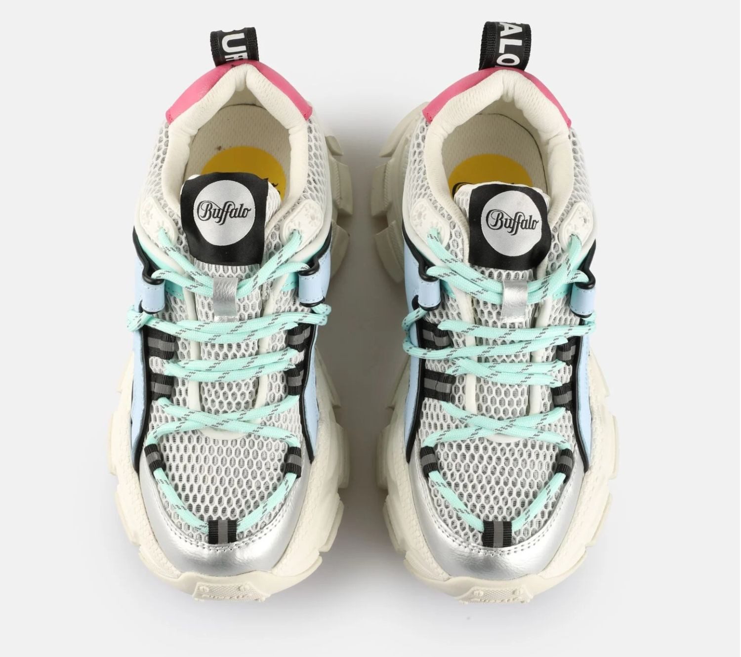 Buffalo Buffalo Saturn Lace Sneaker Creme günstig online kaufen