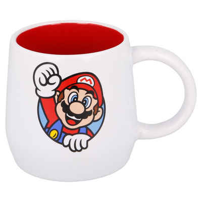 Super Mario Tasse »Super Mario«, Keramik, Premium Kaffeebecher Kakaobecher im Geschenkkarton Gamers + Fans