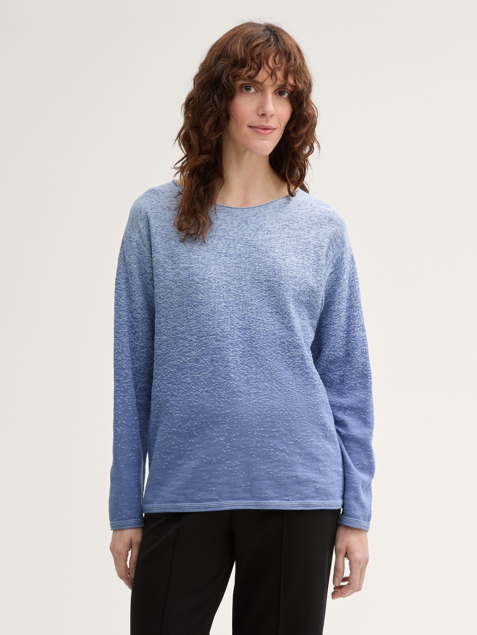 Strickpullover Strickpullover mit Farbverlauf