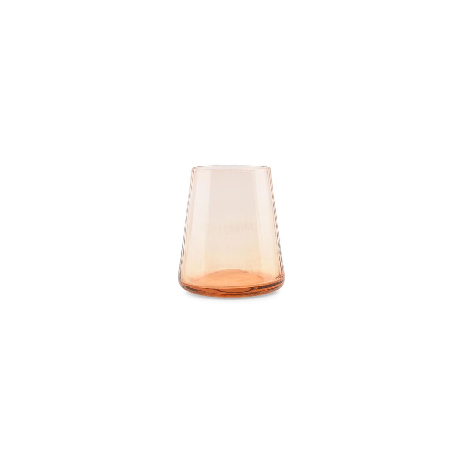 EmirtexHome Glas Ray Wassergläser 4er Set 30cl amber, Glas