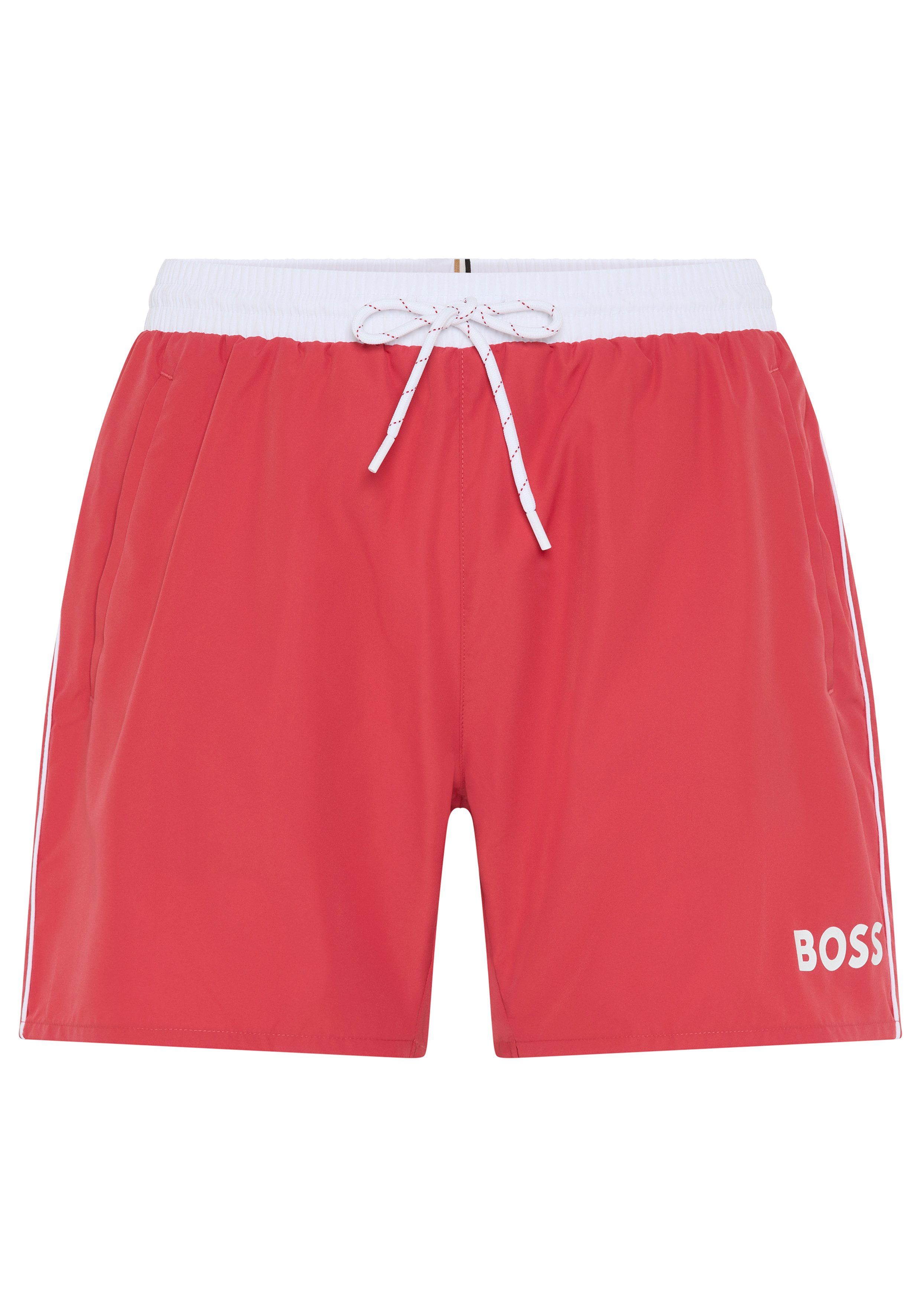 BOSS Badeshorts Starfish mit Kontraststreifen