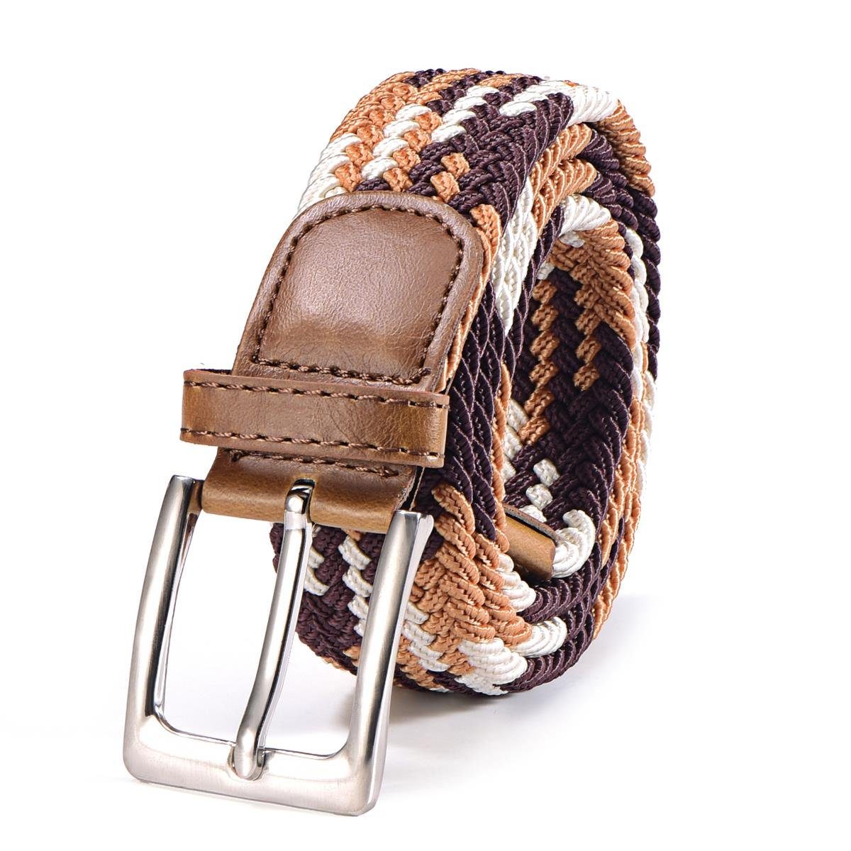 DonDon Stoffgürtel Gürtel Stoffgürtel elastisch (Packung, günstig online kaufen