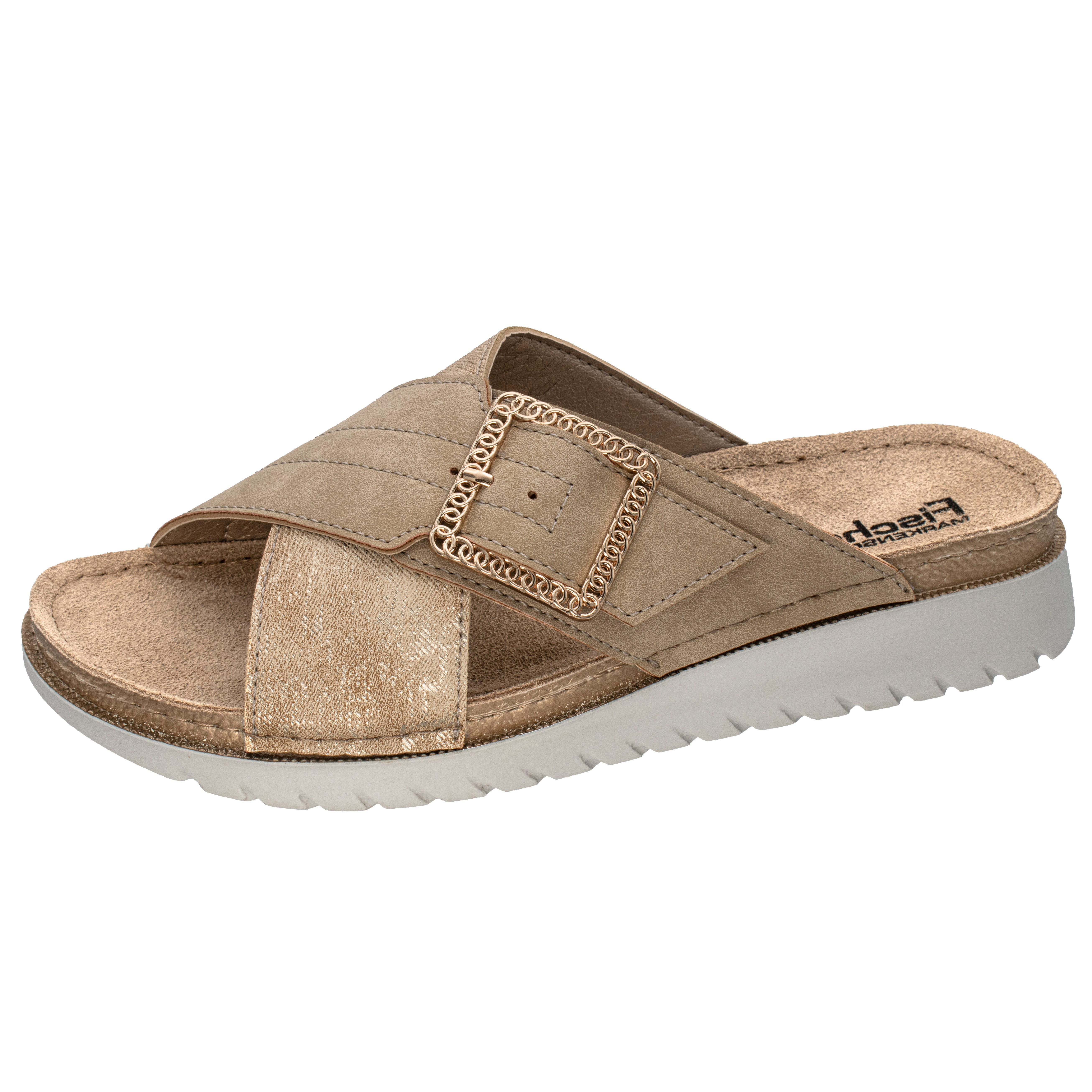 Fischer-Markenschuh Jule Pantolette aus Nappalino, mit günstig online kaufen