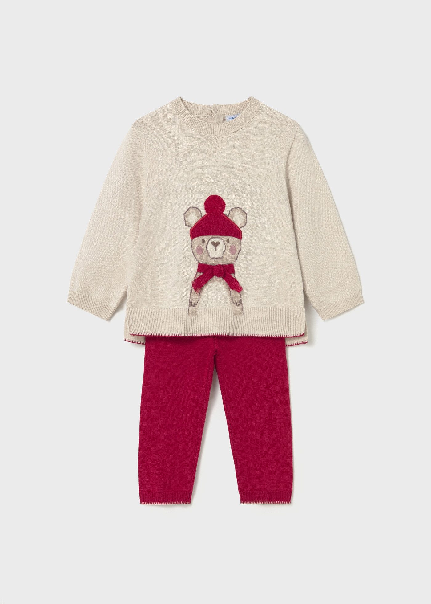 Mayoral Pullover & Shorts bequemes Strickset