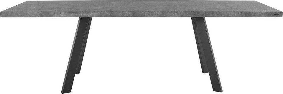 INOSIGN Esstisch Brac, Gestell aus Metall, Breite 160 cm