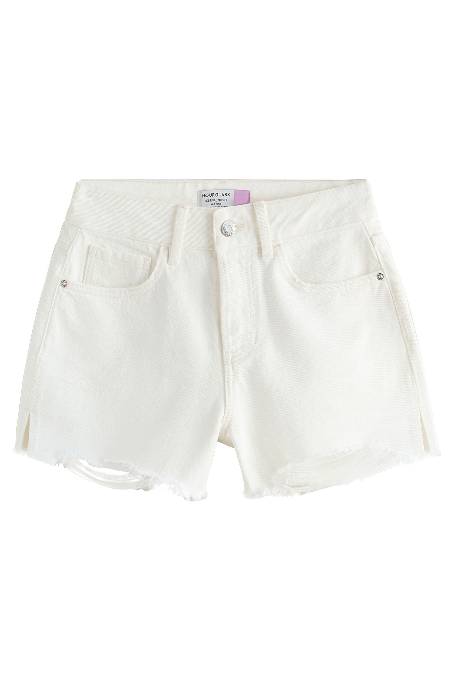 Next Jeansshorts Hourglass Festival-Denimshorts (1-tlg)