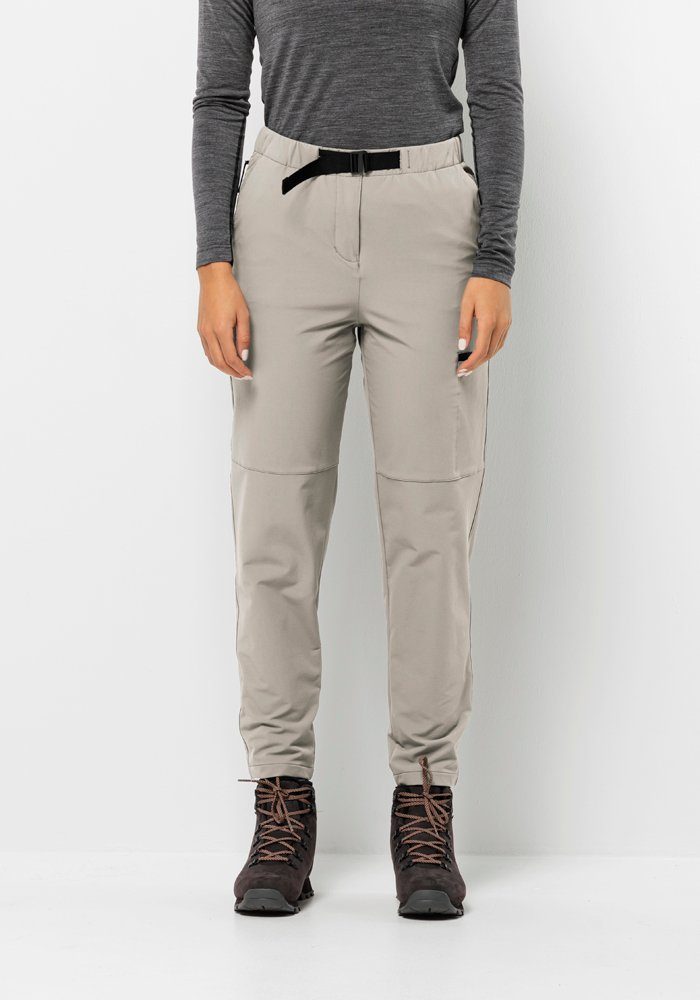 Jack Wolfskin Trekkinghose WANDERMOOD PANTS W dusty-grey