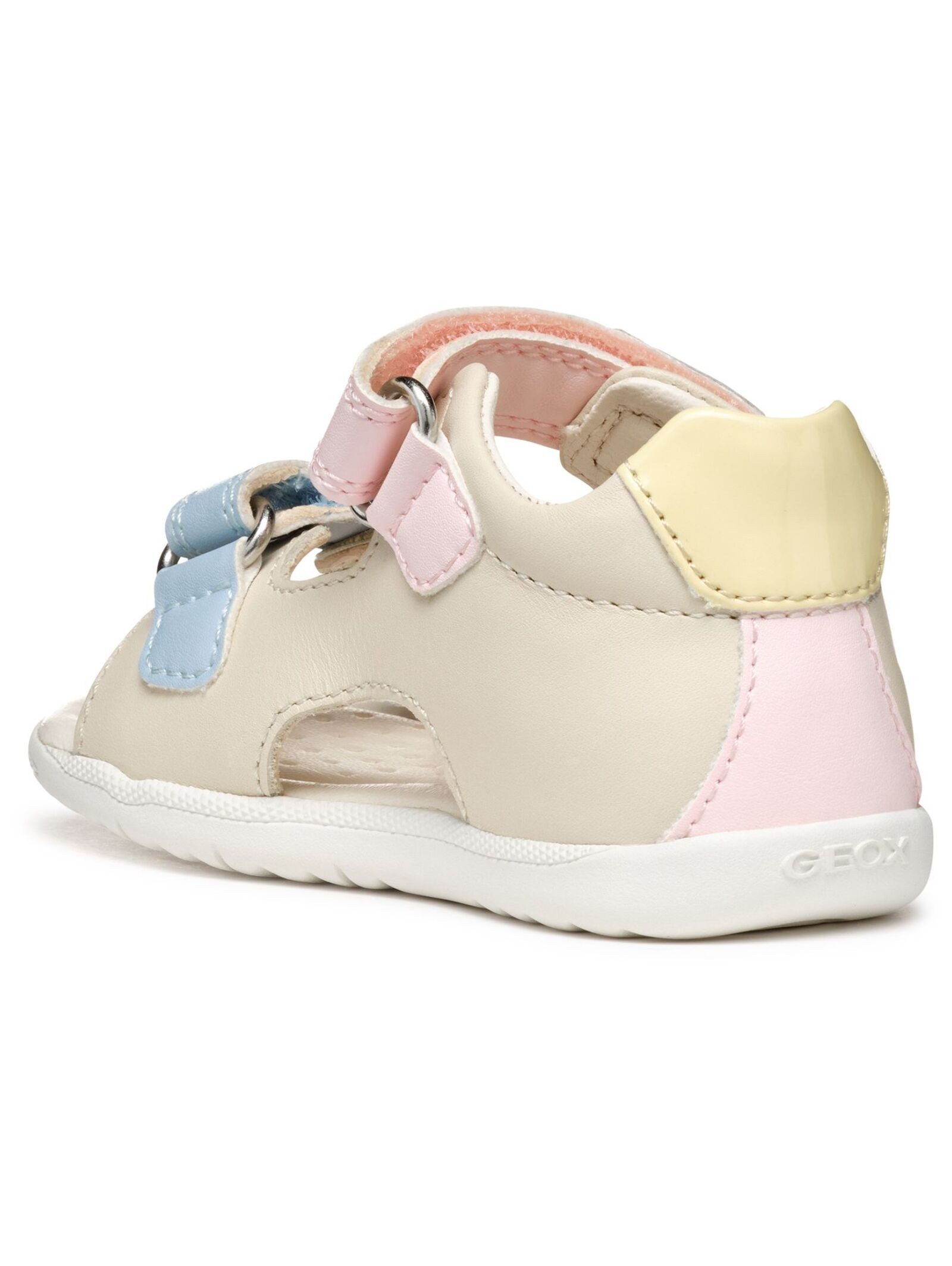 Geox Geox Sandalen Leder/Textil Riemchensandale