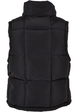 URBAN CLASSICS Steppweste Urban Classics Damen Ladies Reversible Cropped Puffer Vest