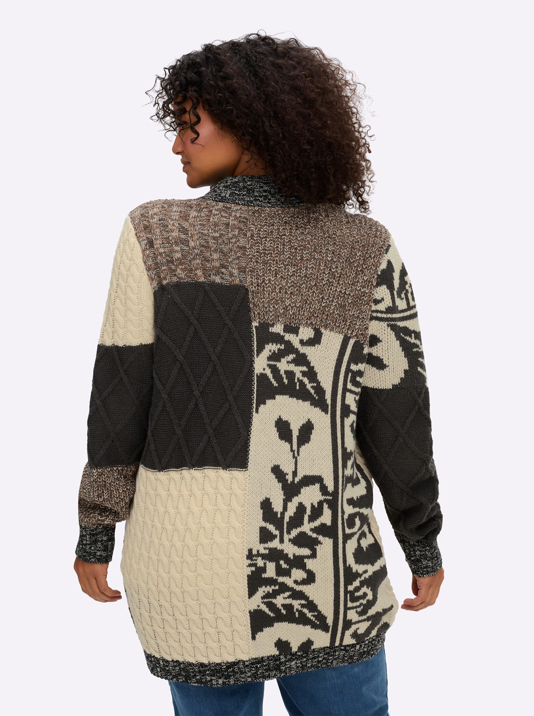 sheego by Joe Browns Strickjacke Strickjacke günstig online kaufen