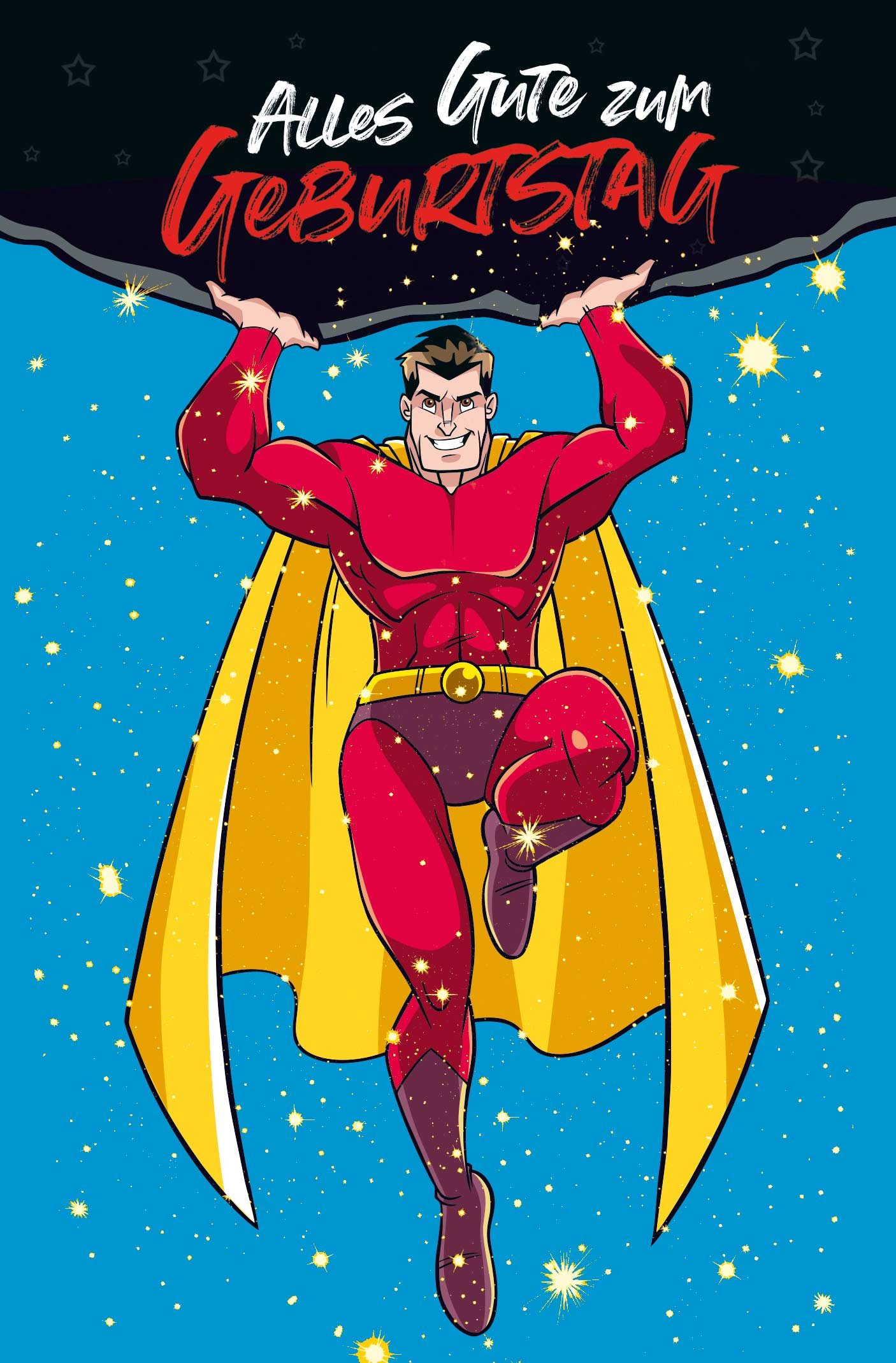 Skorpion Grußkarten Geburtstag - Glückwunschkarte im Format 11,5 x 17 cm mit Umschlag