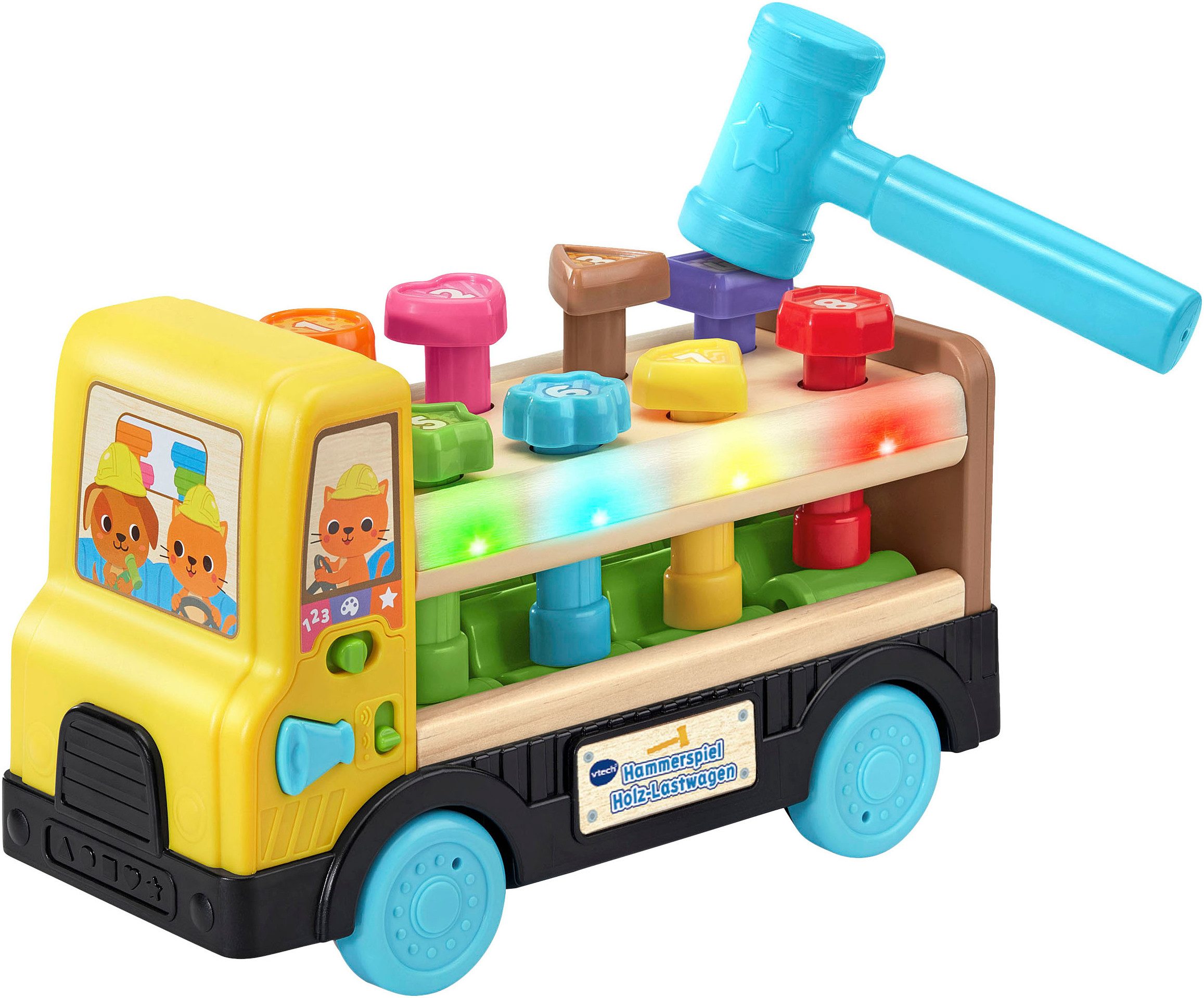 Vtech® Lernspielzeug Hammerspiel Holz-Lastwagen