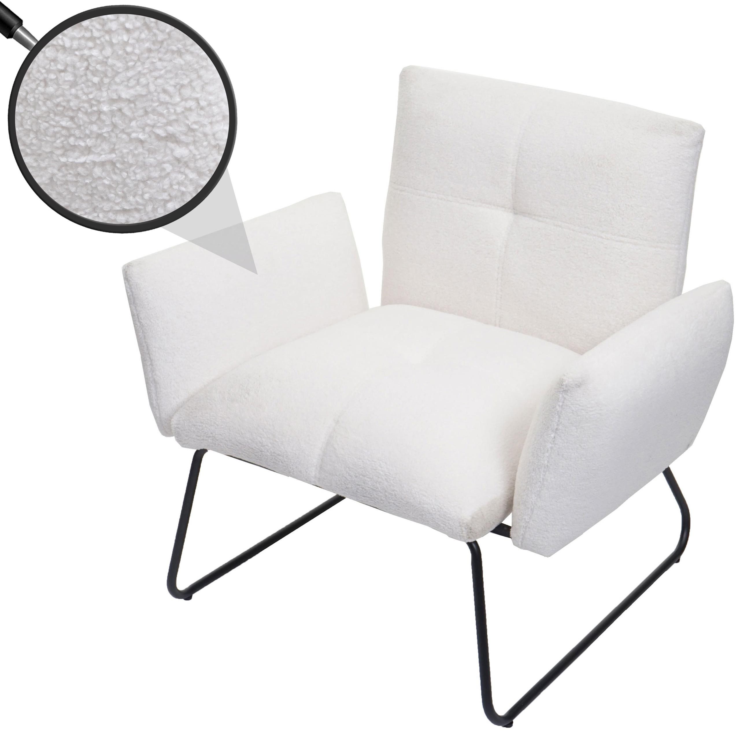 MCW Loungesessel MCW-K34, Extra breite Sitzfläche, Moderner Lounge-Stil