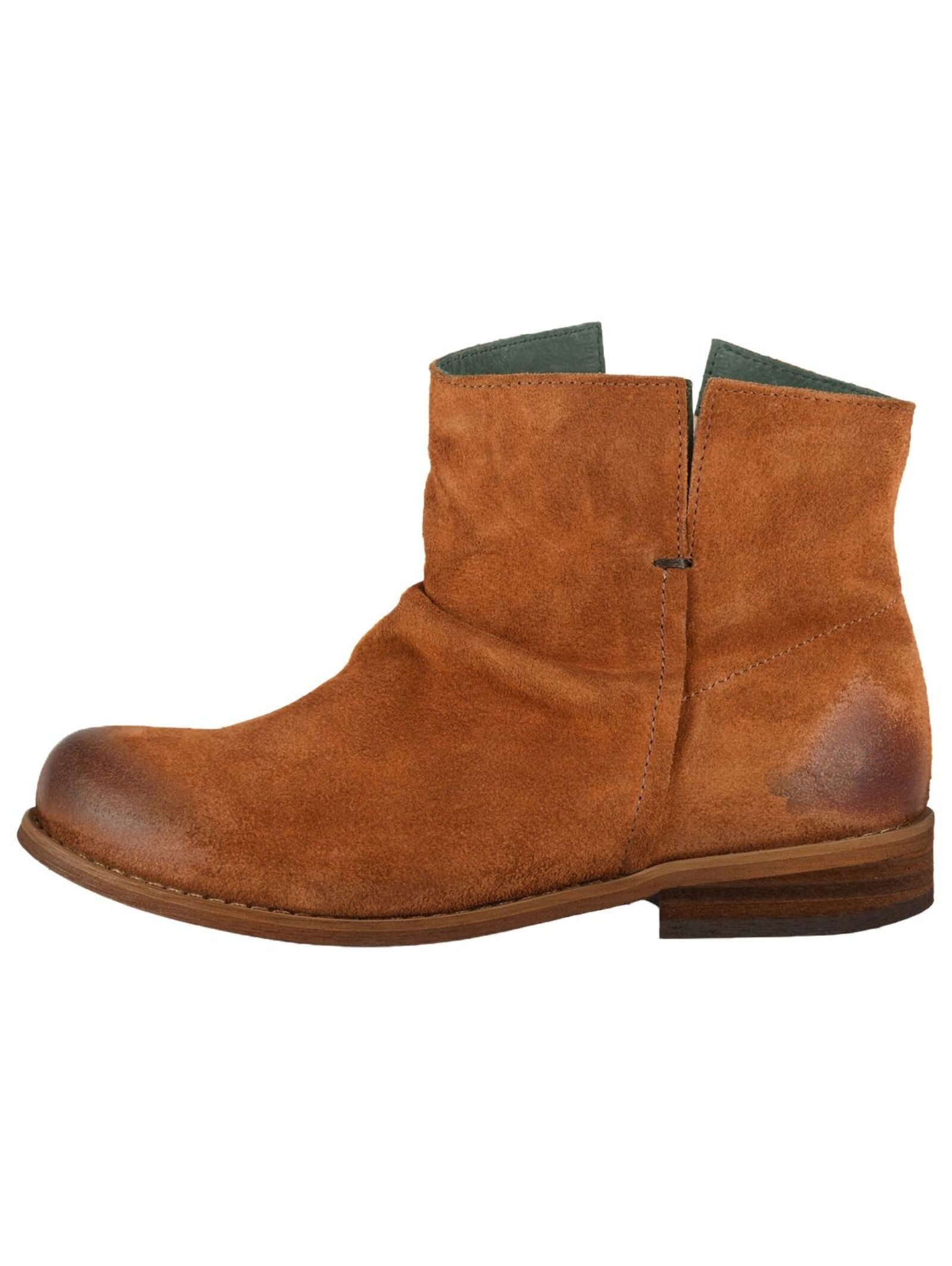 Felmini Wide Fit Stiefelette Veloursleder Stiefelette günstig online kaufen