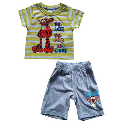 Disney Winnie Puuh T-Shirt & Shorts Disney Winnie Puuh Tigger Set, Shorts + Tshirt, gelb-grau, Gr. 62-68