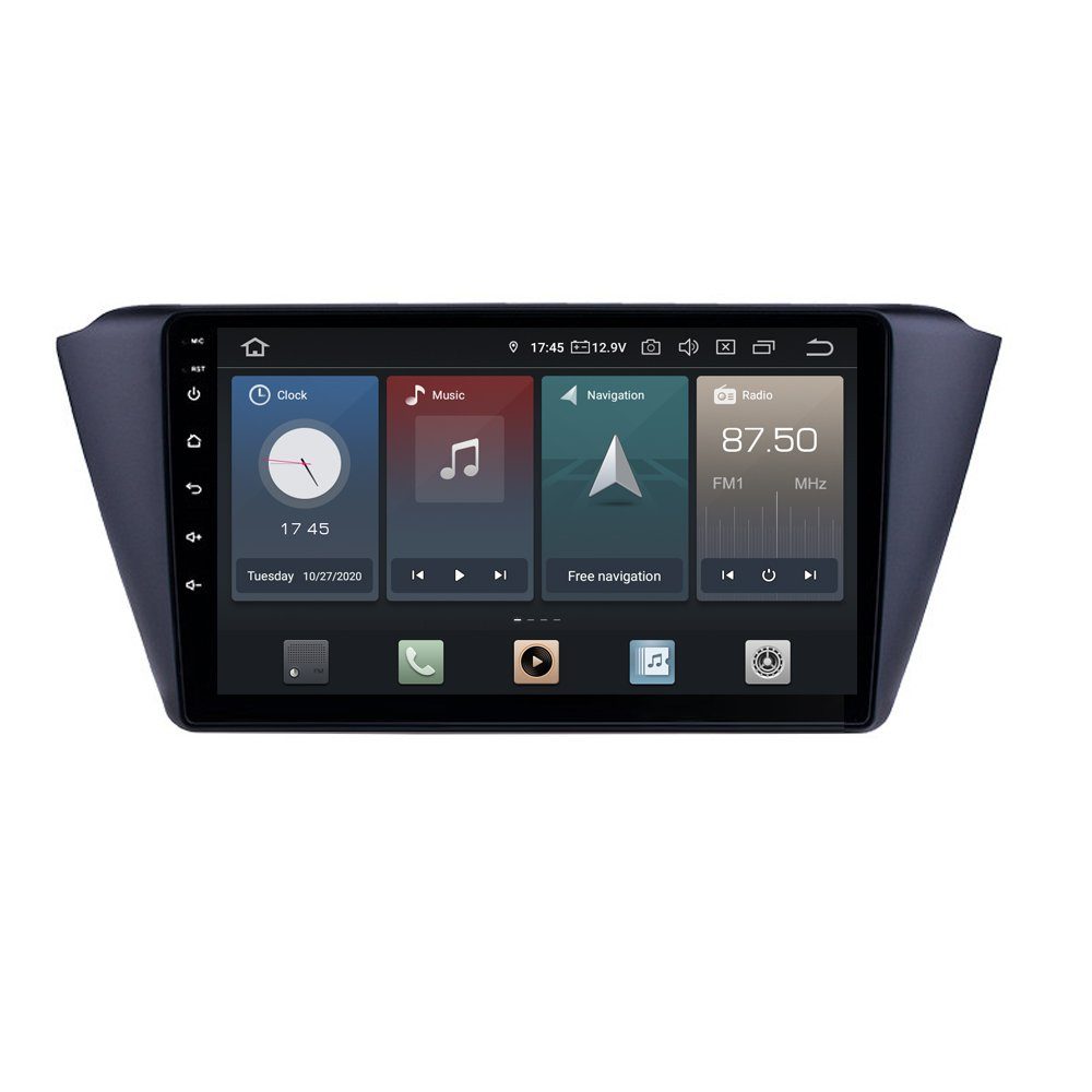 Für Skoda Fabia 3 III NJ 9"Touchscreen Android Autoradio GPS CarPlay Einbau-Navigationsgerät