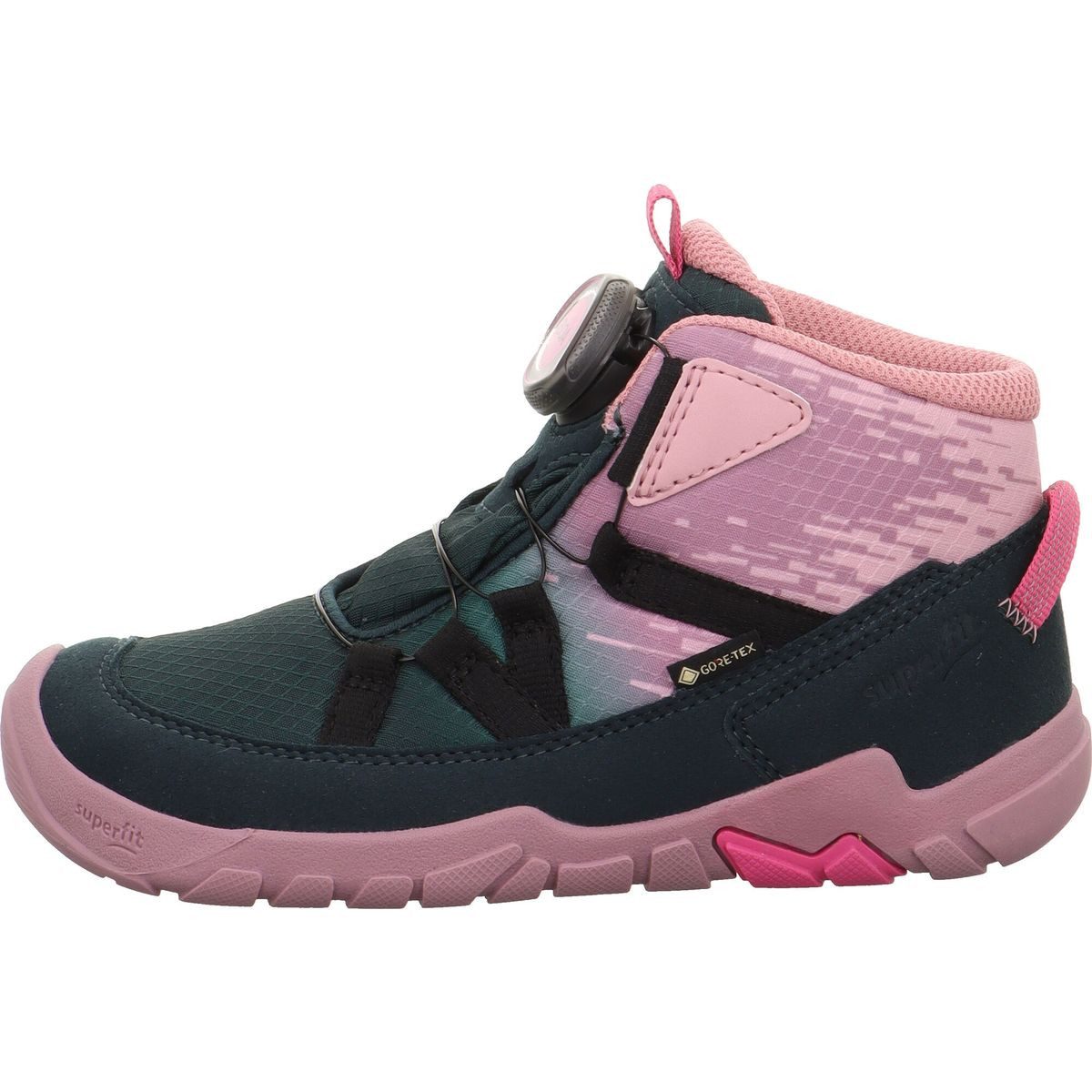 Superfit Trace Outdoorschuh Hochwertige, wasserdichte Sneaker für aktive Jungen mit BOA®