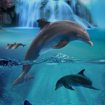 Kinderbettwäsche Delfine Trendy Bedding, ESPiCO, Baumwolle, 2 teilig, Ozean, Fische