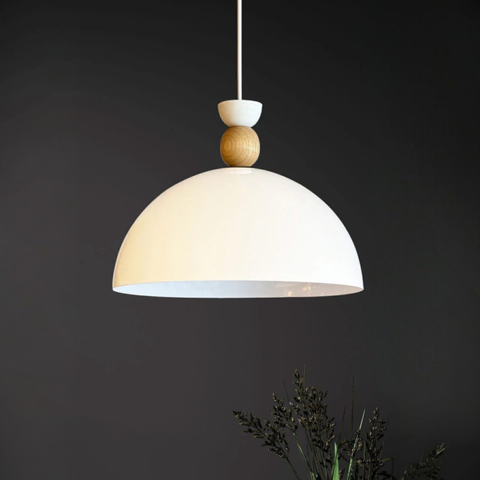 Bamyum Pendelleuchte Pendelleuchte Yimpi Hängelampe Industrial Ø30 cm, E27, Moderne Lampe, ohne Leuchtmittel, E27, Dimmbar, Einstellbare Kabellänge