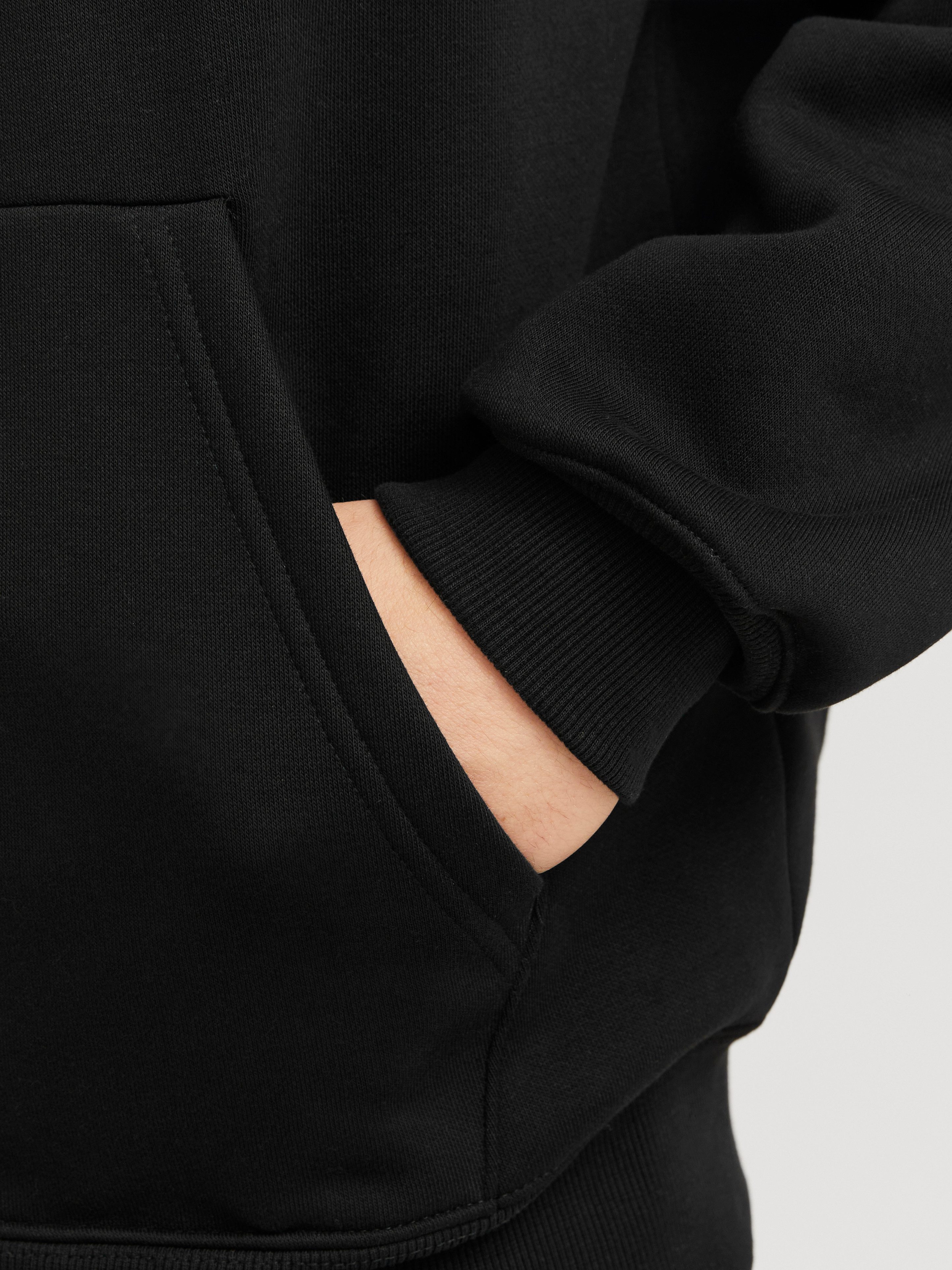 Jack & Jones Kapuzensweatjacke JJEURBAN EDGE SWEAT ZIP HOOD NOOS mit Rippbündchen