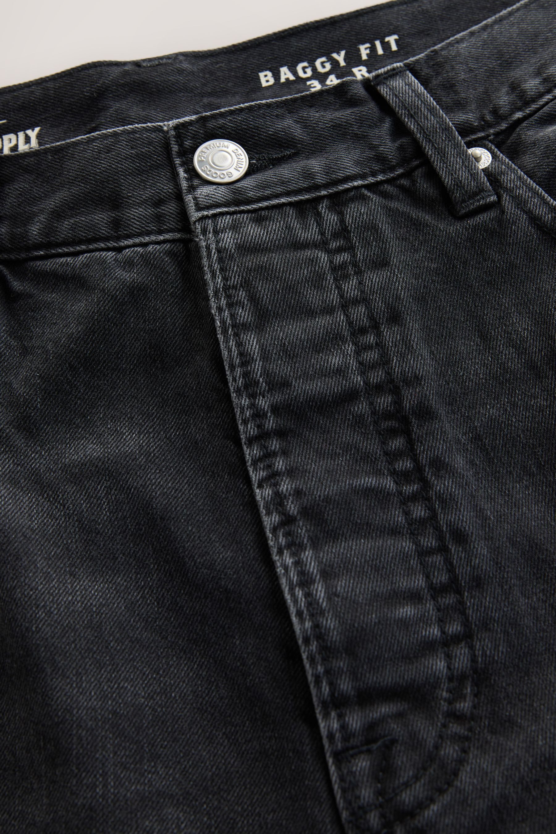 Next Weite Jeans Authentische Jeans im Baggy Fit (1-tlg) – Bild 3 von 5