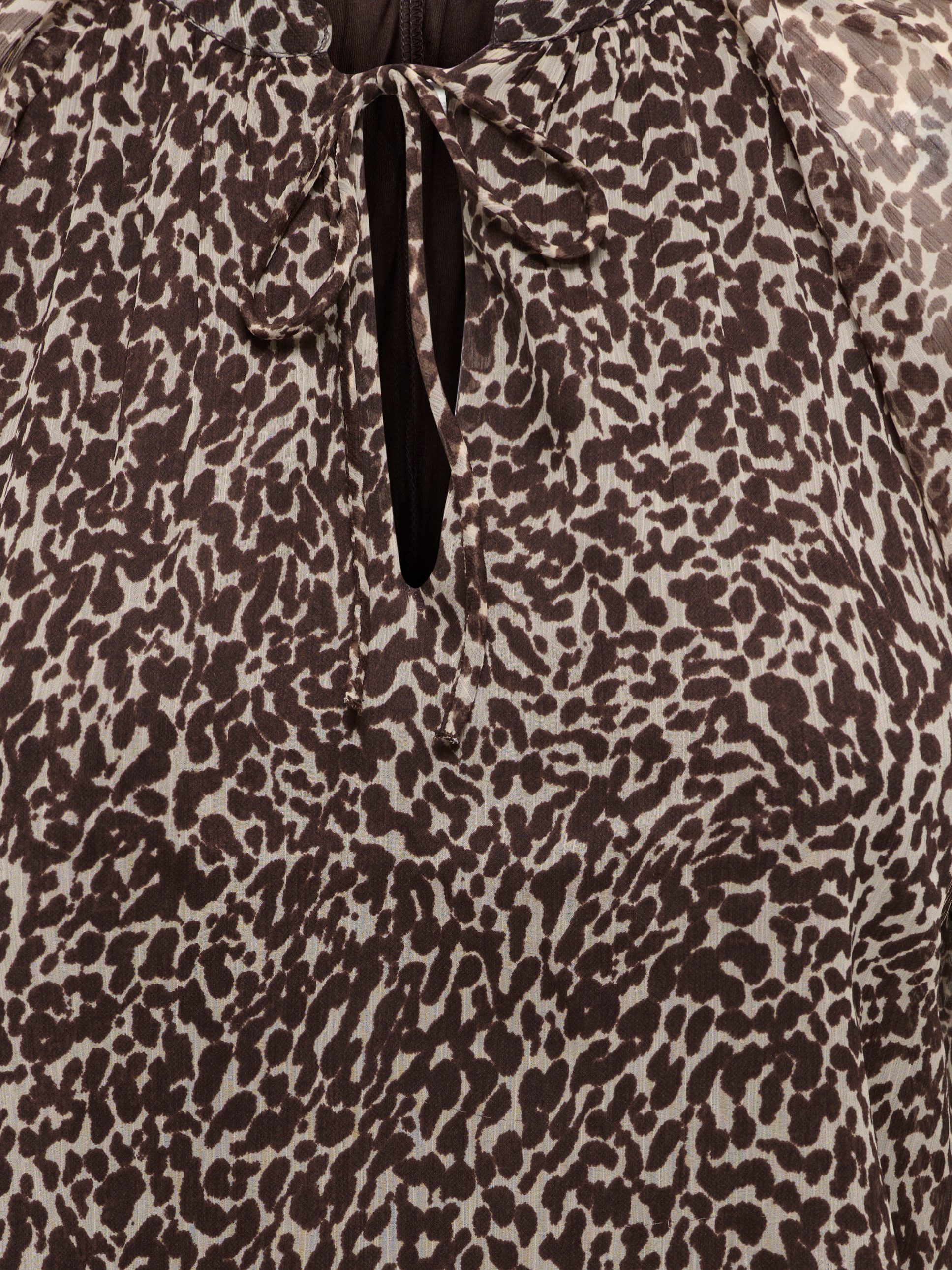 ONLY Chiffonbluse ONLLERI-PENINNA S/S TIED NECK SHIRT WVN Polyester, regular fit