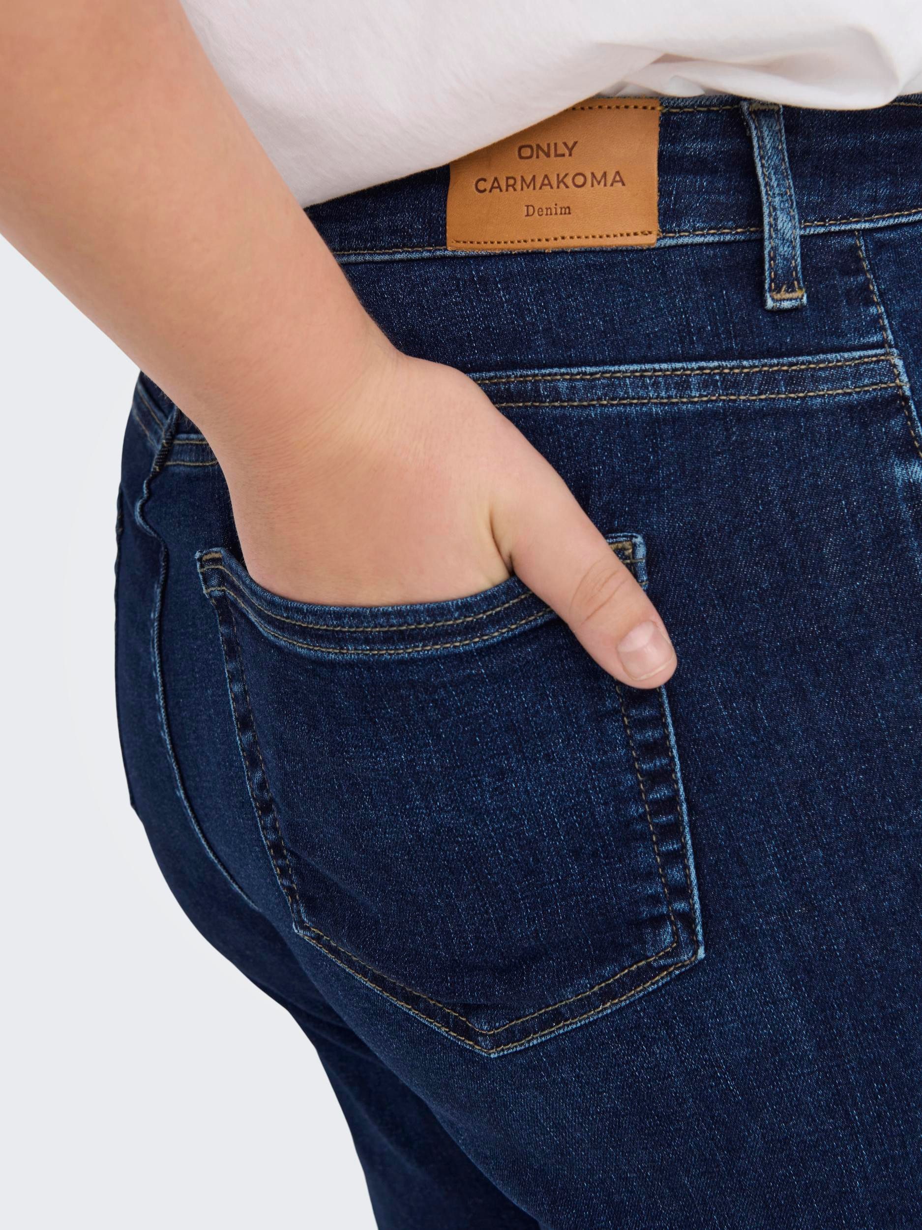 ONLY CARMAKOMA High-waist-Jeans CARWILLY HW WIDE JEANS CRO NOOS günstig online kaufen