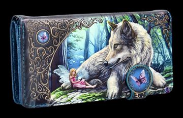 Figuren Shop GmbH Geldbörse Geldbörse Wolf mit Elfe - Fairy Stories - Lisa Parker Fantasy Geldbeutel