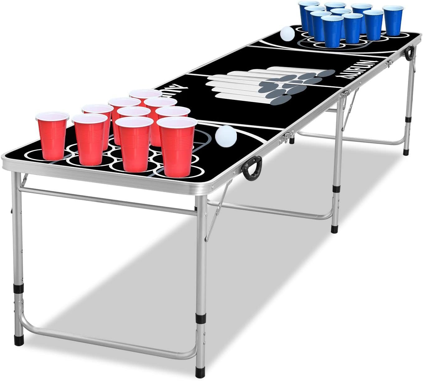 ich-zapfe Gamingtisch Bierpong Tisch für Partys günstig online kaufen