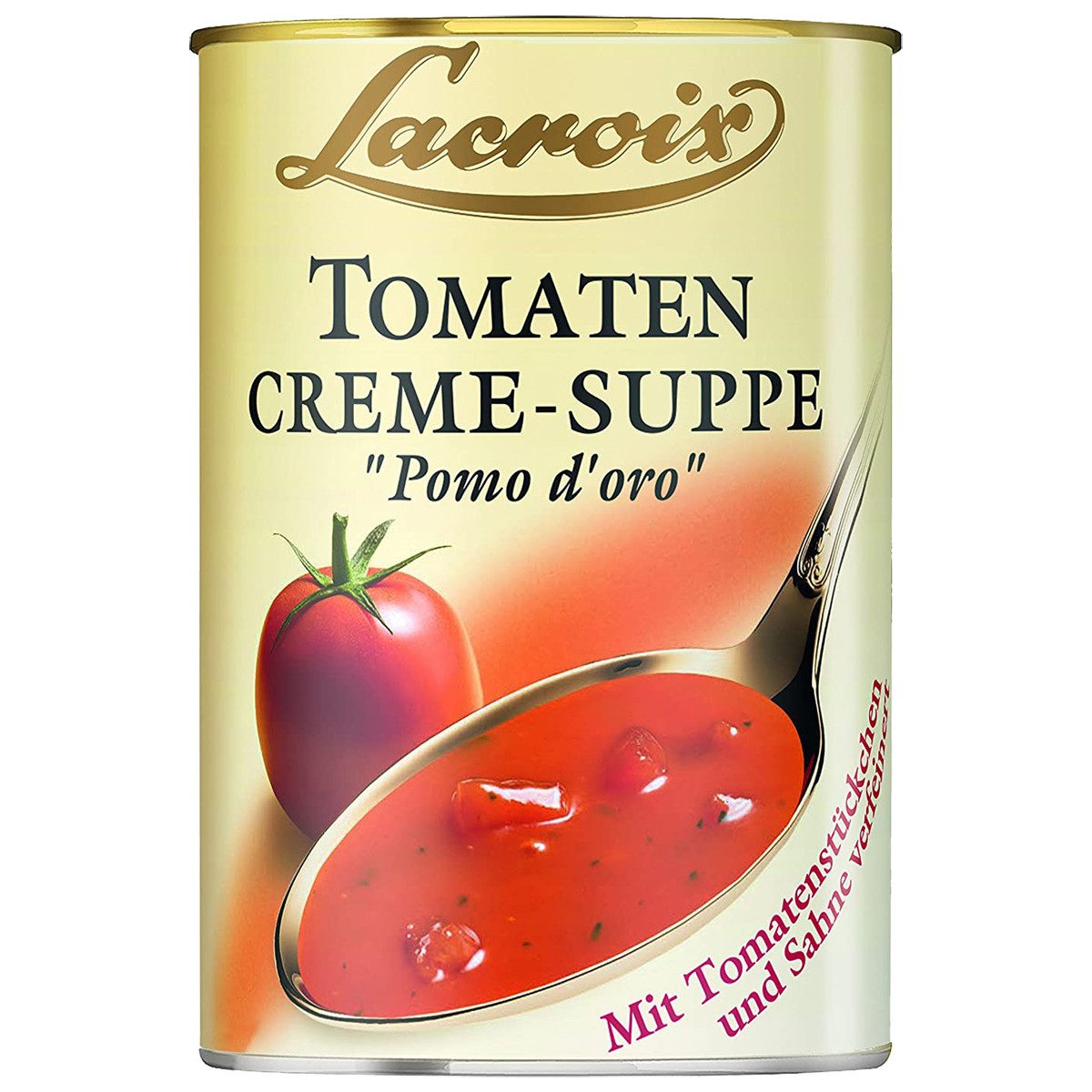 Lacroix Fertiggericht, Lacroix Tomaten Cremesuppe fruchtig tomatig tafelfertig 400ml