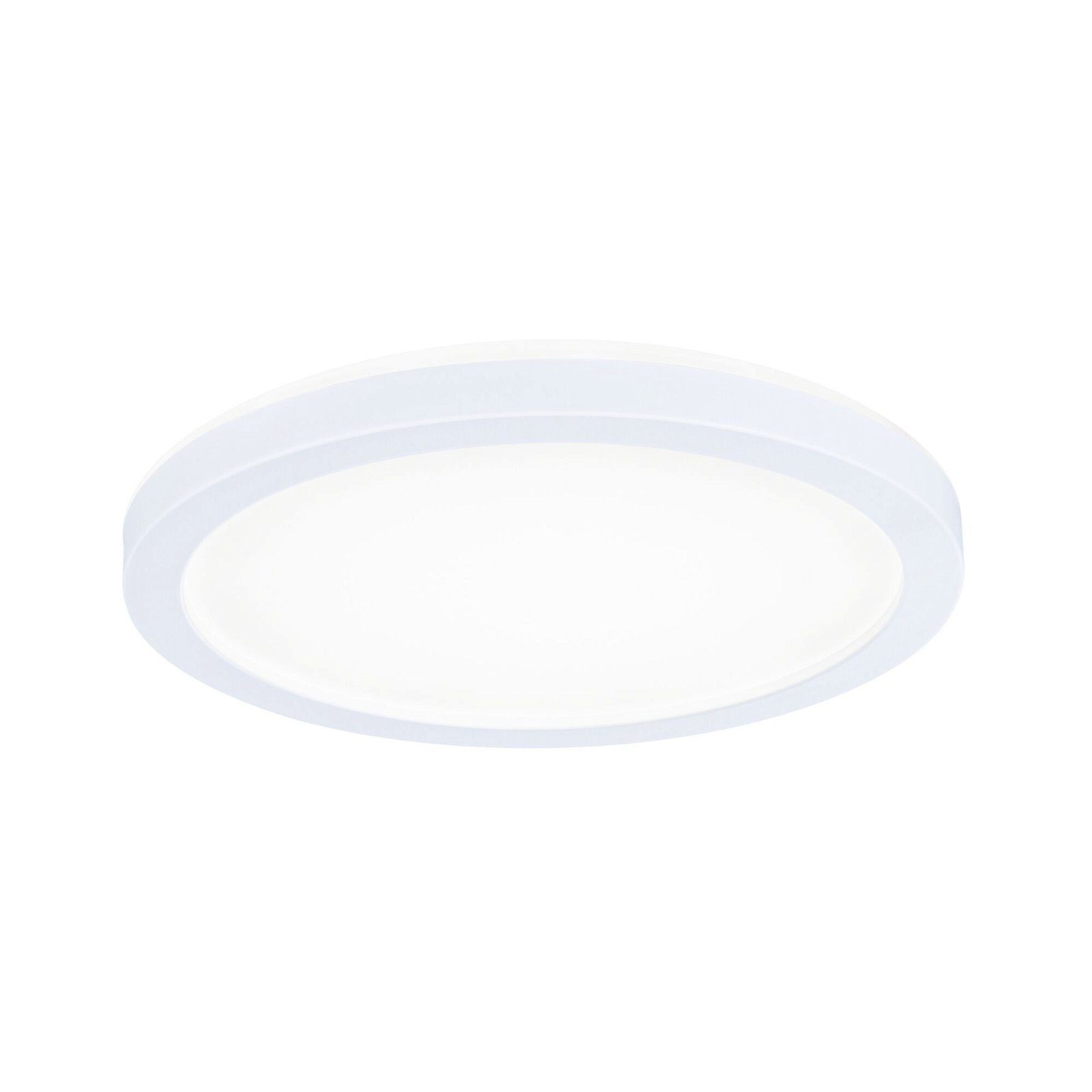Paulmann LED Panel Atria Shine IP44 rund 190mm 11,2W 850lm 4000K, LED fest integriert, Neutralweiß, Backlight