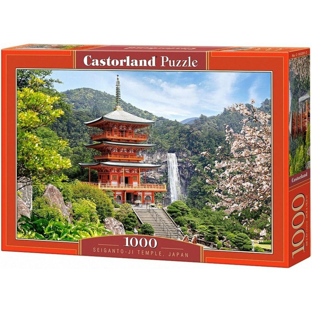 Castorland Puzzle Puzzle Seiganto-ji-Tempel, Japan 1000 Teile, Puzzleteile