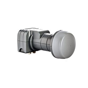 fuba Digital Sat Anlage DAA 850 W Weiß 85 cm Alu Weiss DEK 217 Twin LNB SAT-Antenne