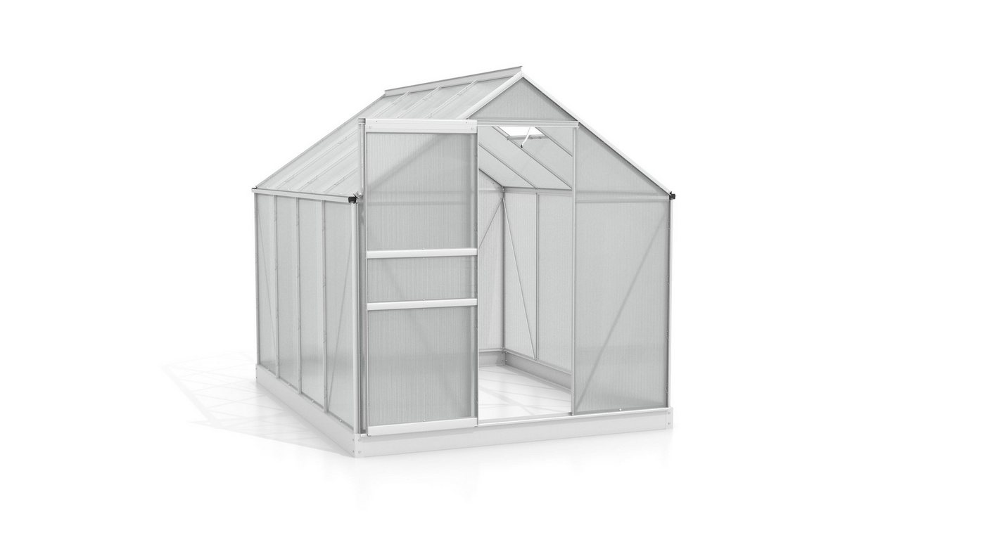 Thumbnail - Vitavia Gewächshaus Planet 5000 HKP 6 mm, alu - Set, L 2570 x B 1950 x H 2070 mm