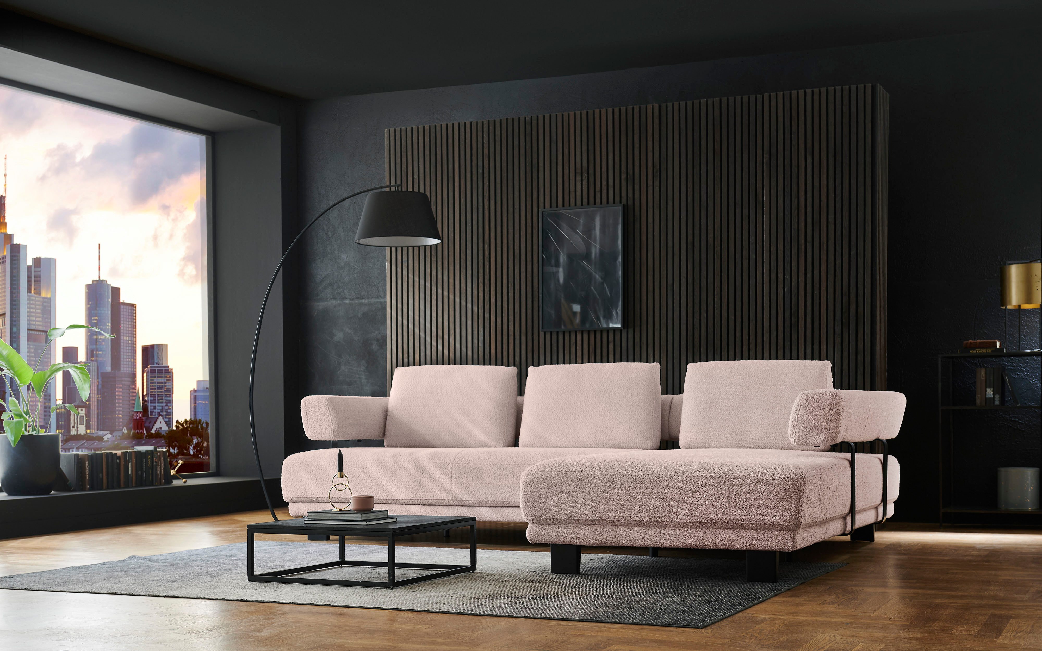 HUKLA Ecksofa HU-HP18064 L-Form, Set, Optional günstig online kaufen