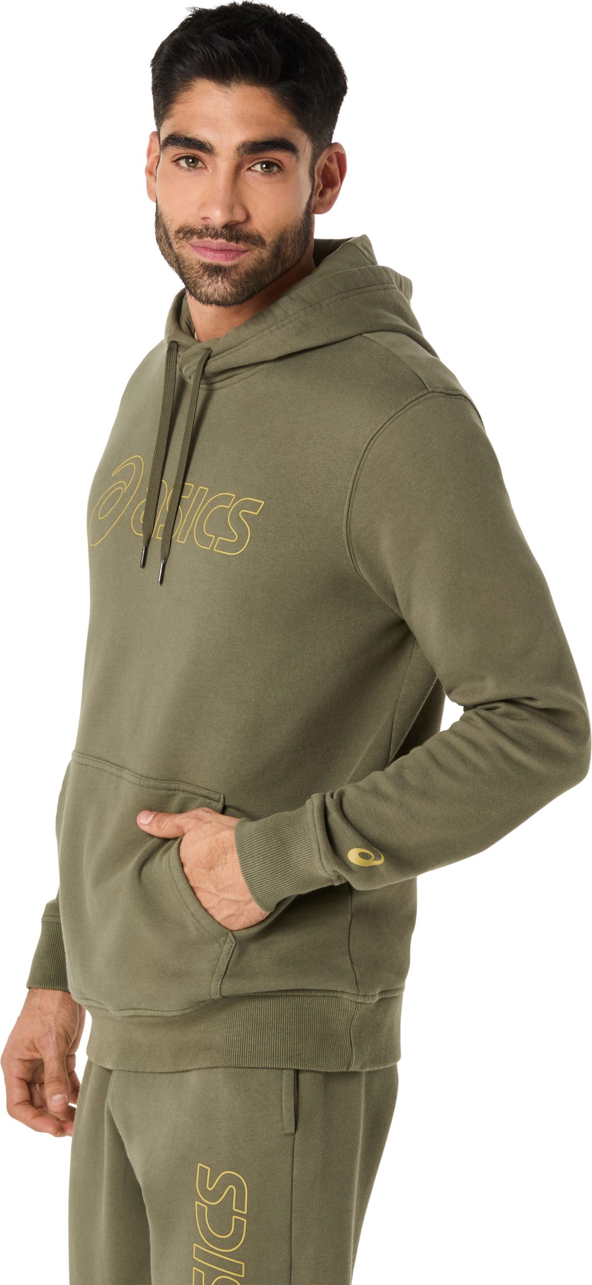 Asics Funktionsshirt ASICS OTH HOODIE MANTLE GREEN