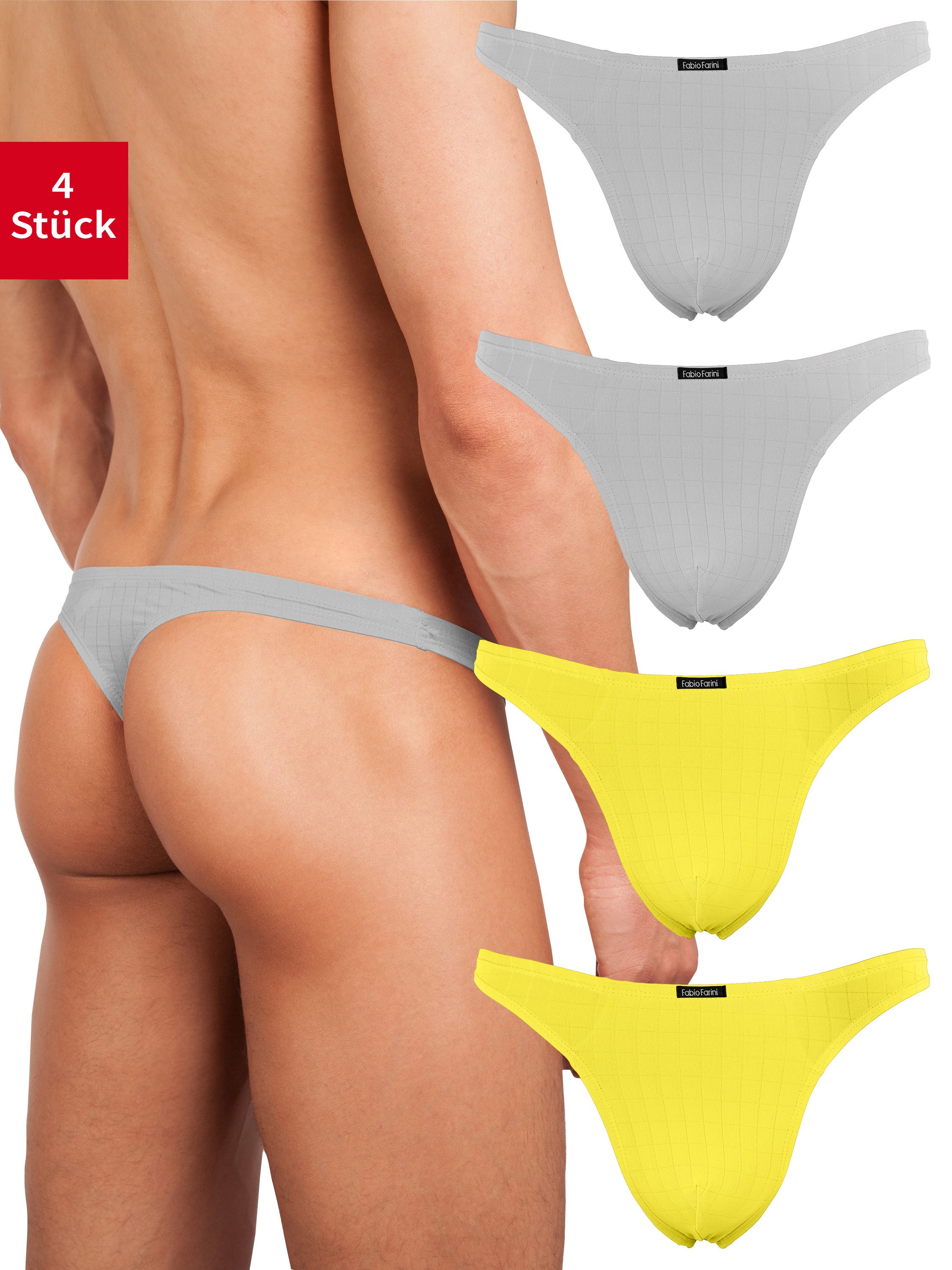 String Herren Unterhosen - Männer Tangas aus atmungsaktiver Mikrofaser