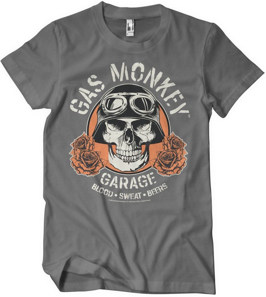 Gas Monkey Garage T-Shirt Skull T-Shirt