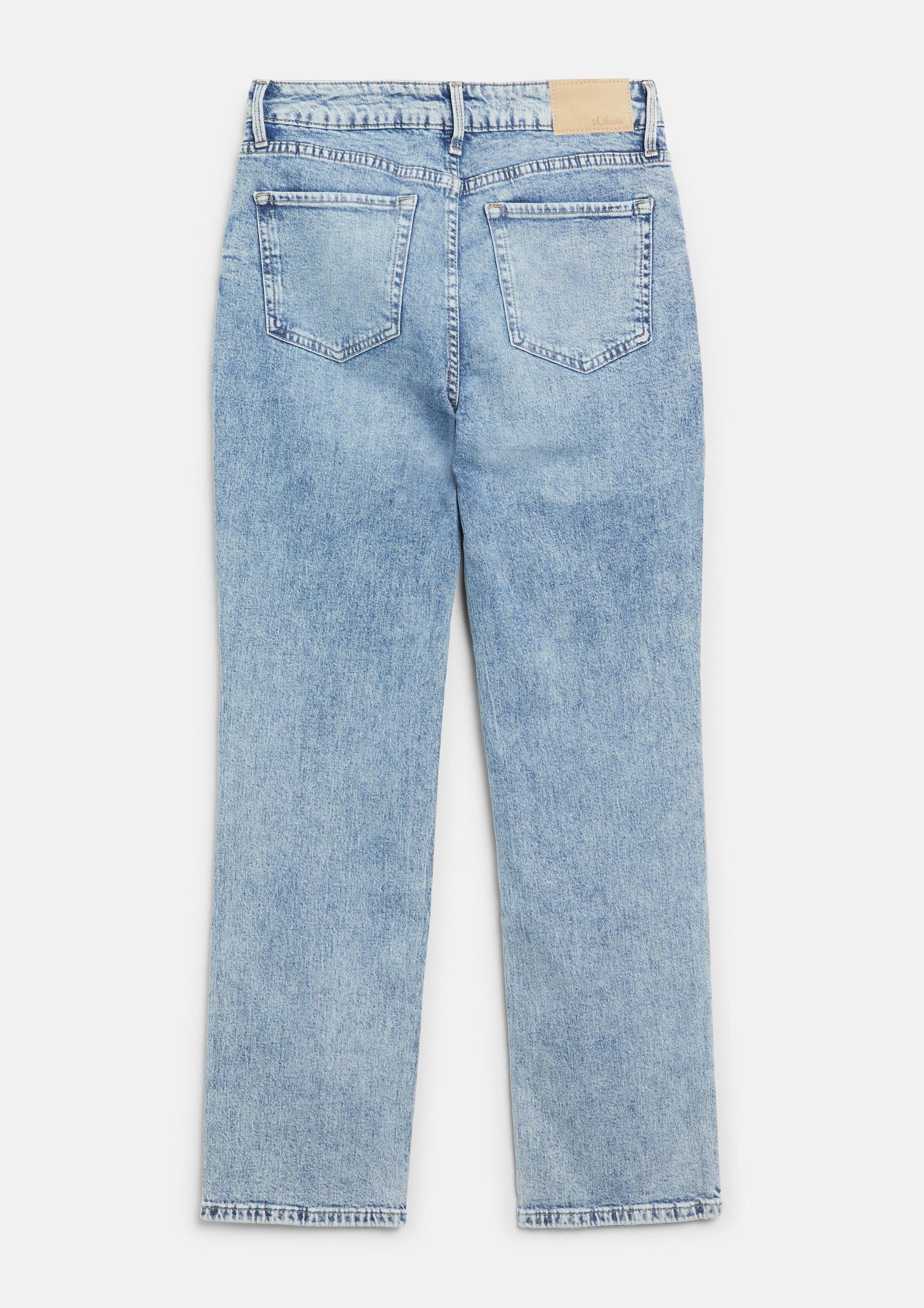 s.Oliver Regular-fit-Jeans Jeans-Hose KAROLIN Jeans Karolin / Regular Fit / Mid Rise / Straight Leg