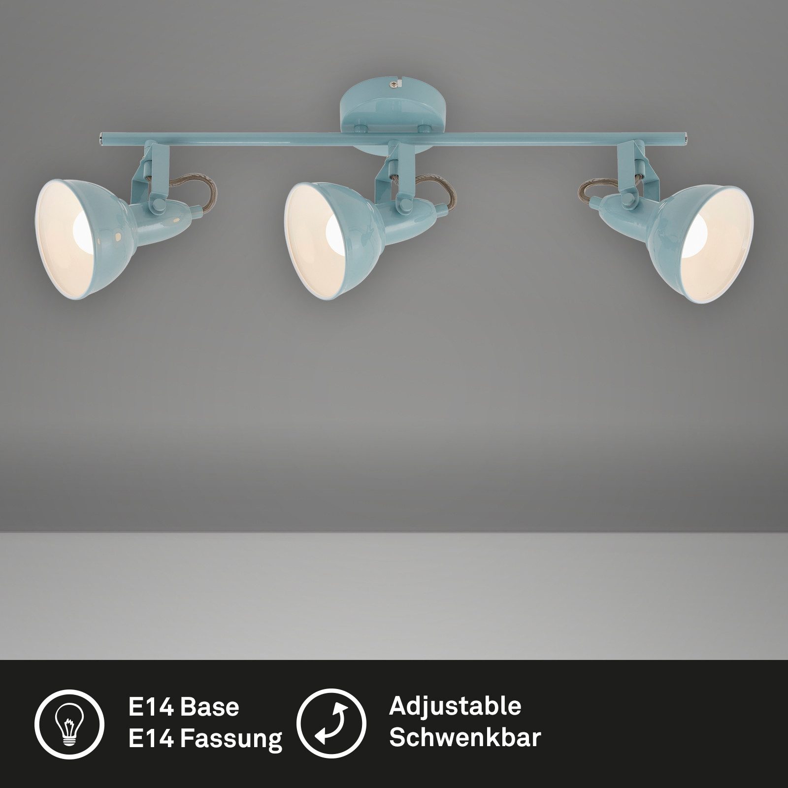 Briloner Leuchten Deckenleuchte Deckenlampe Wandlampe Innen günstig online kaufen