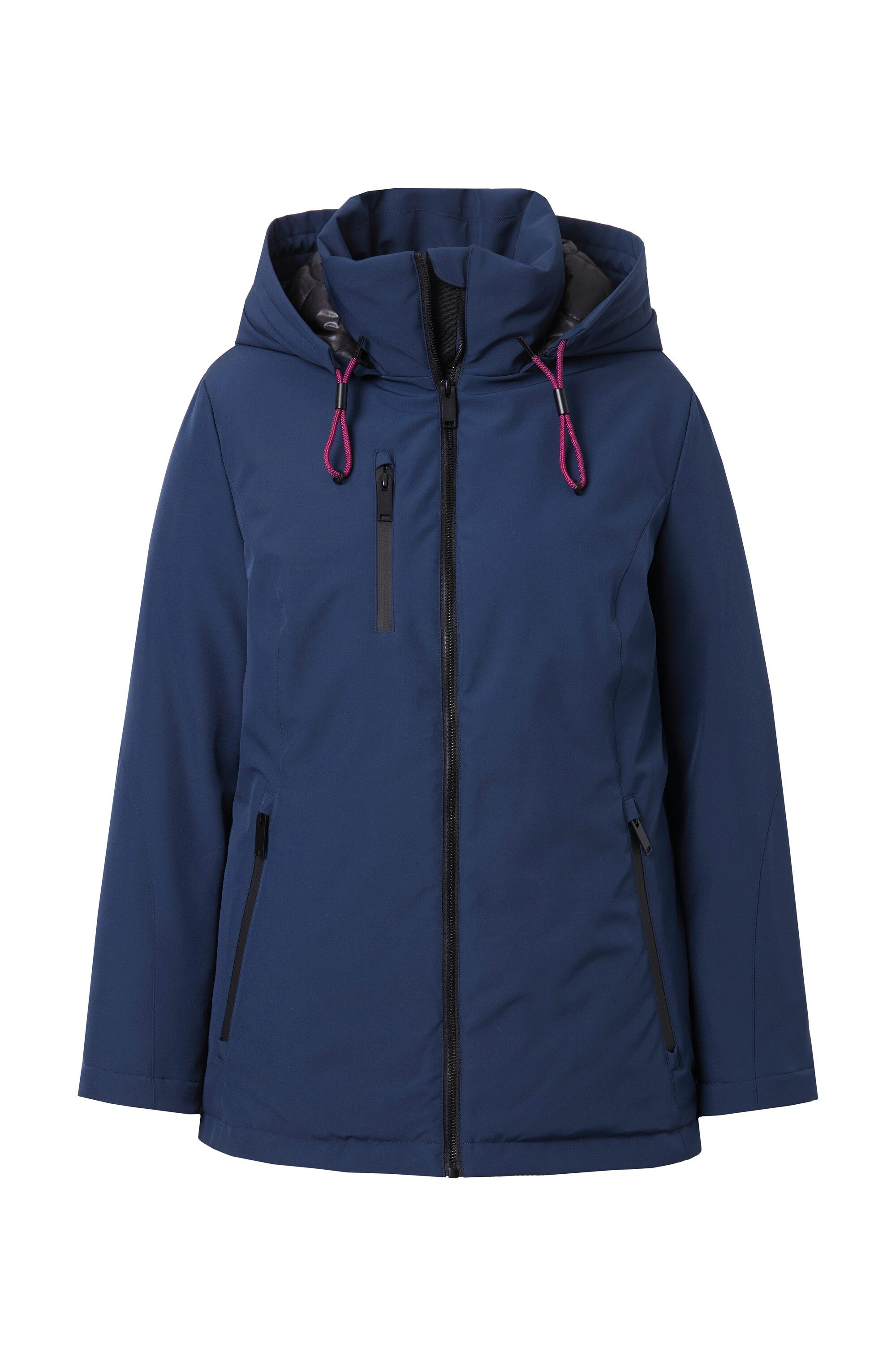 Ulla Popken Parka HYPRAR Funktionsjacke wasserabweisend Kapuze günstig online kaufen