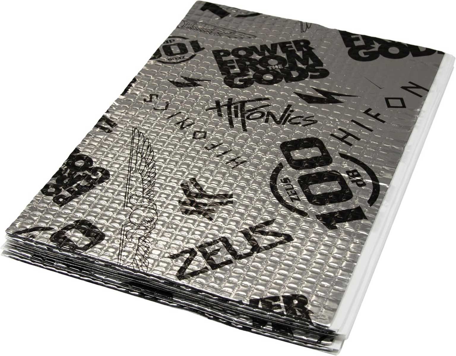 Hifonics Dämmplatte ZEUS100db Dämmmaterial selbstklebend AluButyl 1,6mm