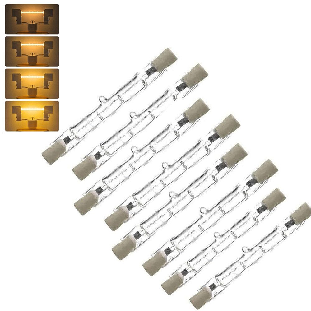 QUBEBU LED Flutlichtstrahler R7s Halogenstab 78mm 118mm Halogen Flutlicht L günstig online kaufen